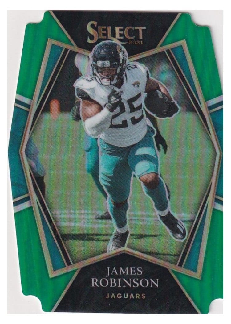 2021 Panini Select Base Set James Robinson #117 card