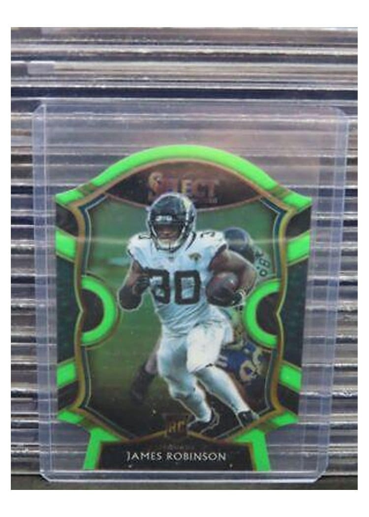 2021 Panini Select Base Set James Robinson #117 card