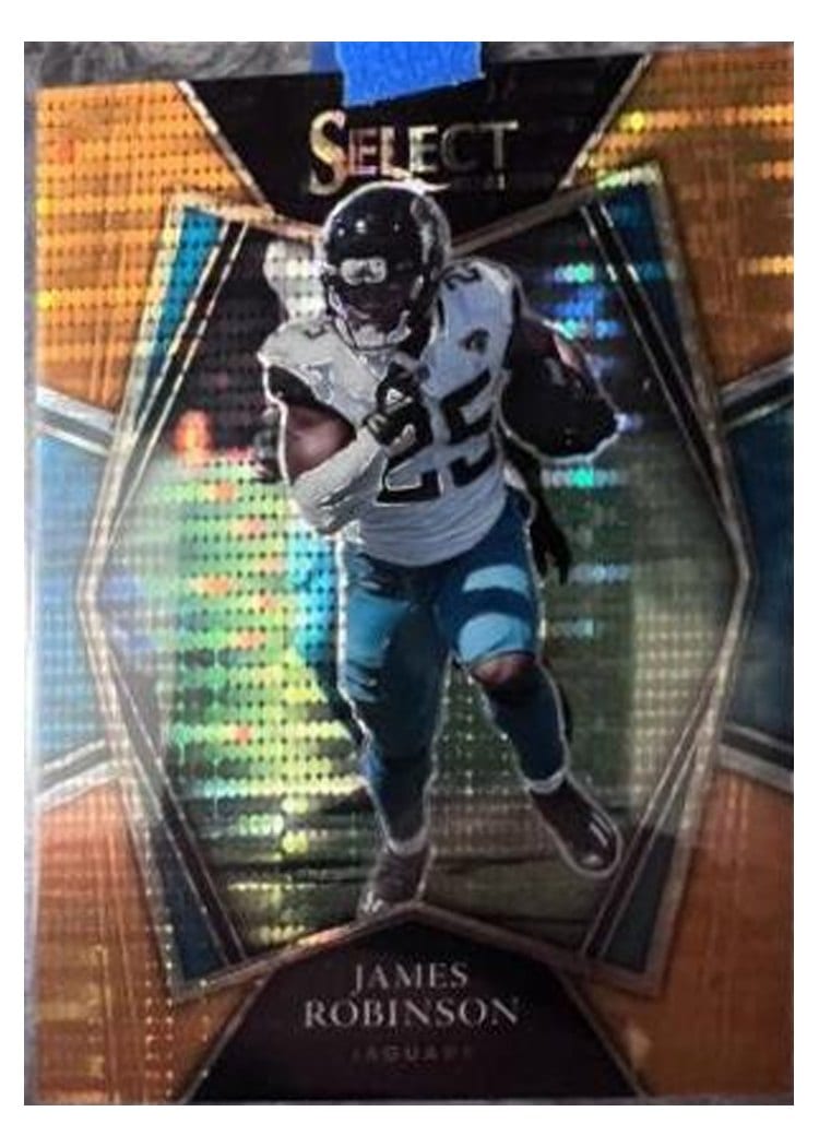 2021 Panini Select Base Set James Robinson #117 card