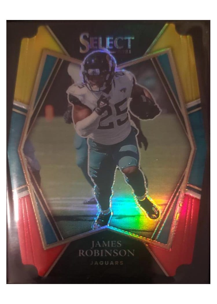 2021 Panini Select Base Set James Robinson #117 card