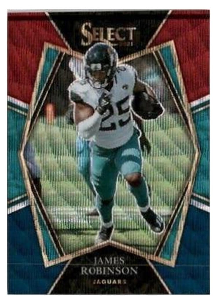 2021 Panini Select Base Set James Robinson #117 card