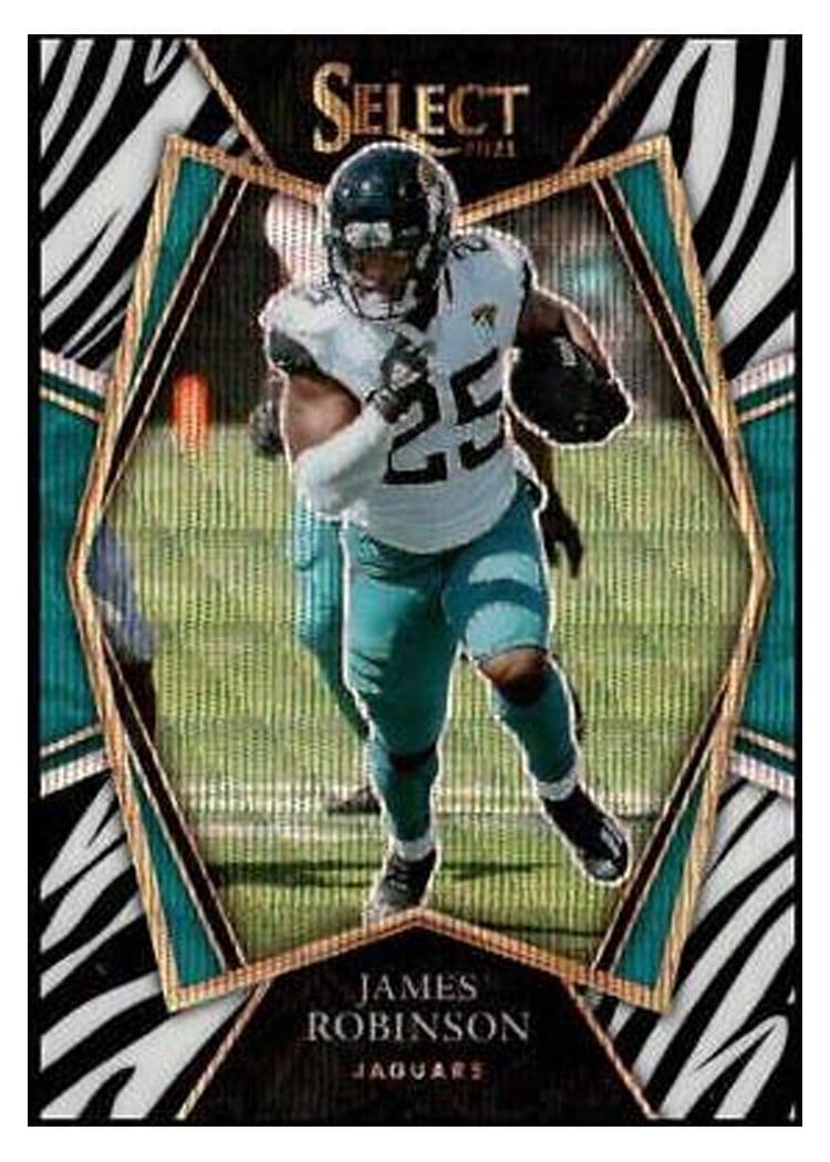 2021 Panini Select Base Set James Robinson #117 card