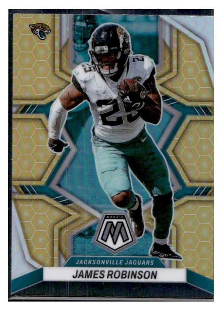 2022 Panini Mosaic Base Set James Robinson #89 card