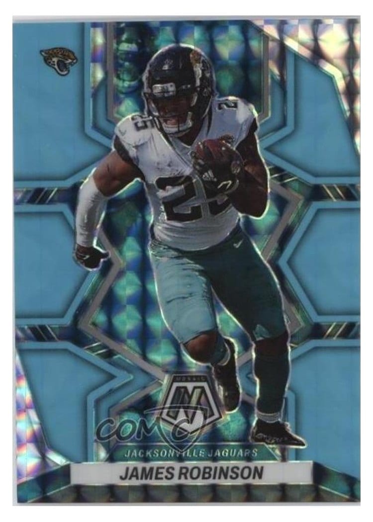2022 Panini Mosaic Base Set James Robinson #89 card