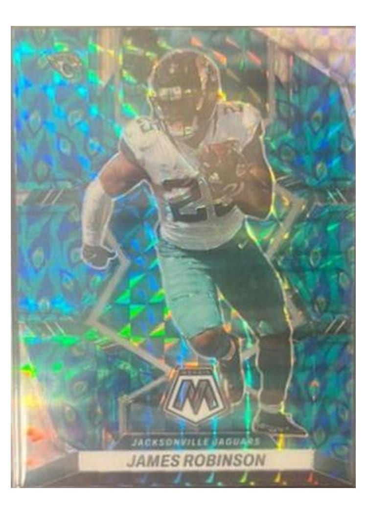 2022 Panini Mosaic Base Set James Robinson #89 card