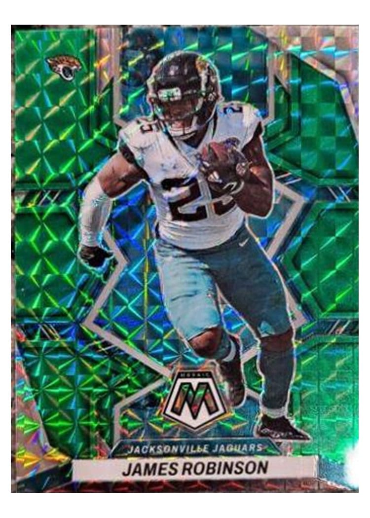2022 Panini Mosaic Base Set James Robinson #89 card