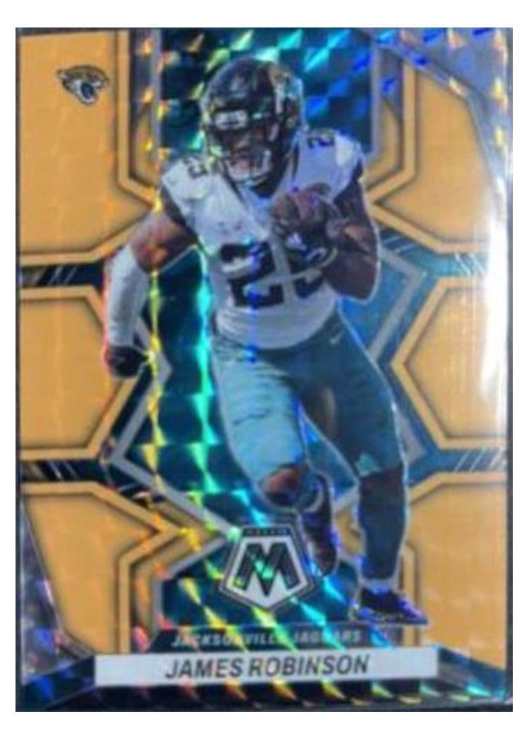 2022 Panini Mosaic Base Set James Robinson #89 card