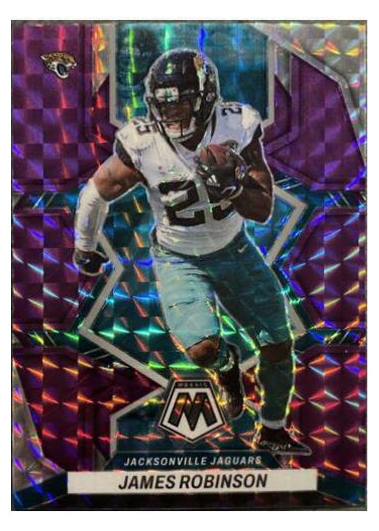 2022 Panini Mosaic Base Set James Robinson #89 card