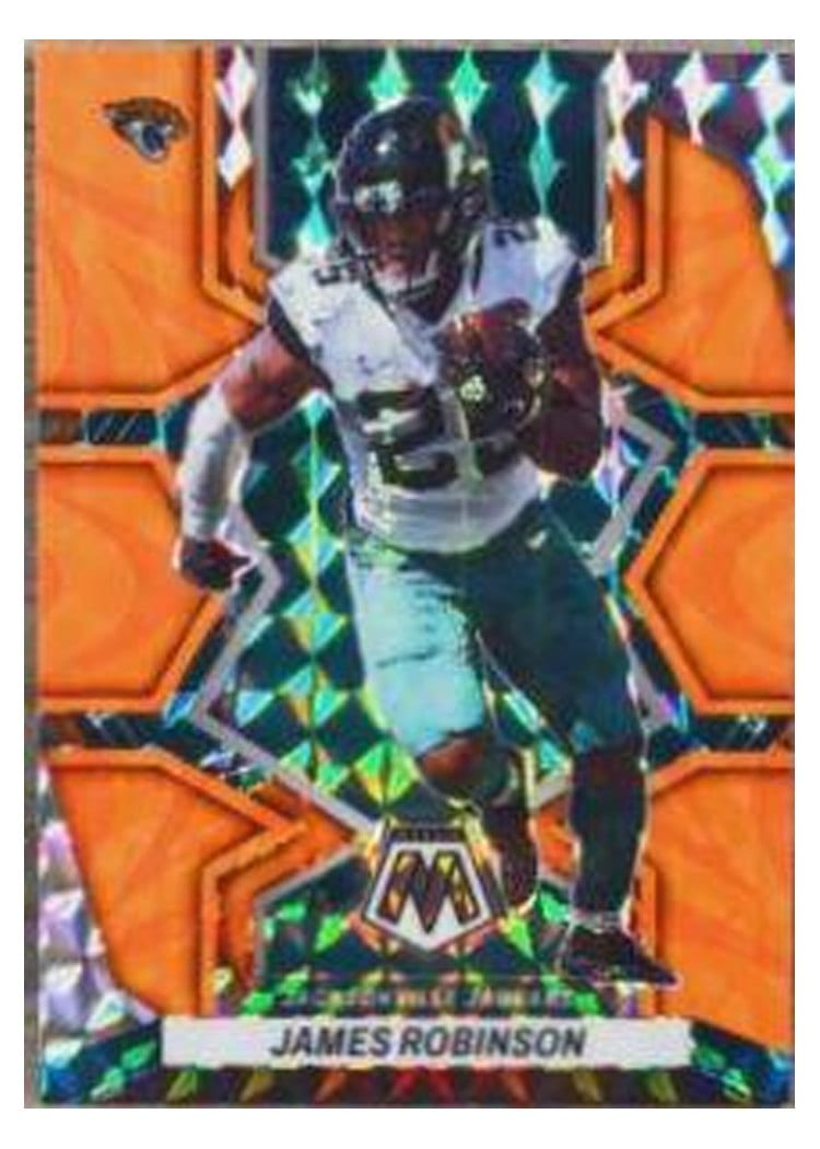 2022 Panini Mosaic Base Set James Robinson #89 card