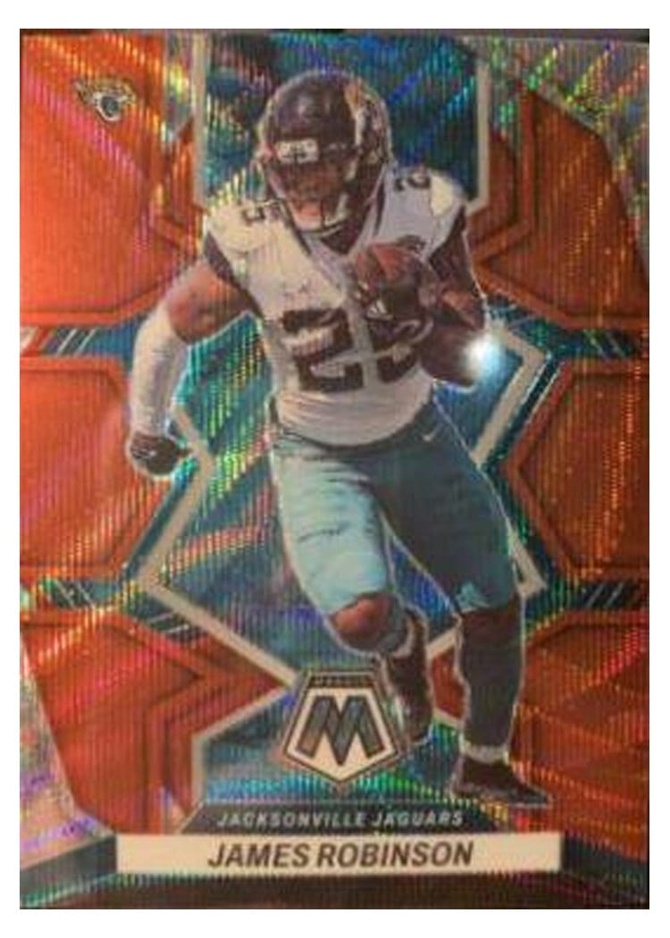 2022 Panini Mosaic Base Set James Robinson #89 card