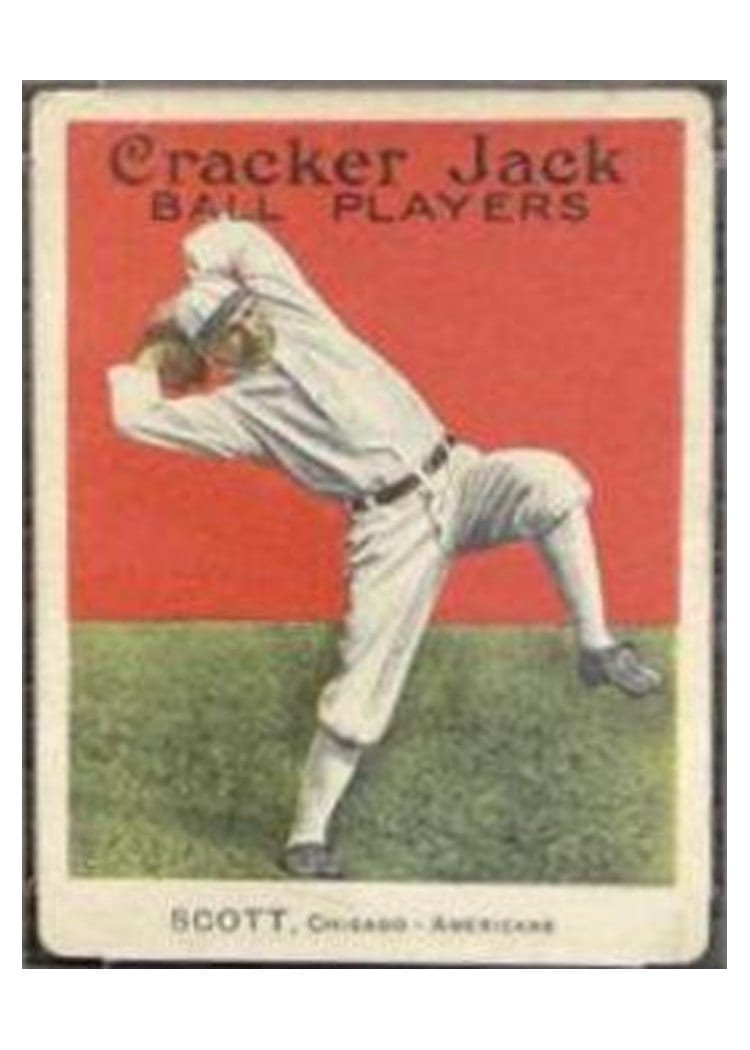1914 Cracker Jack James Scott #26 card