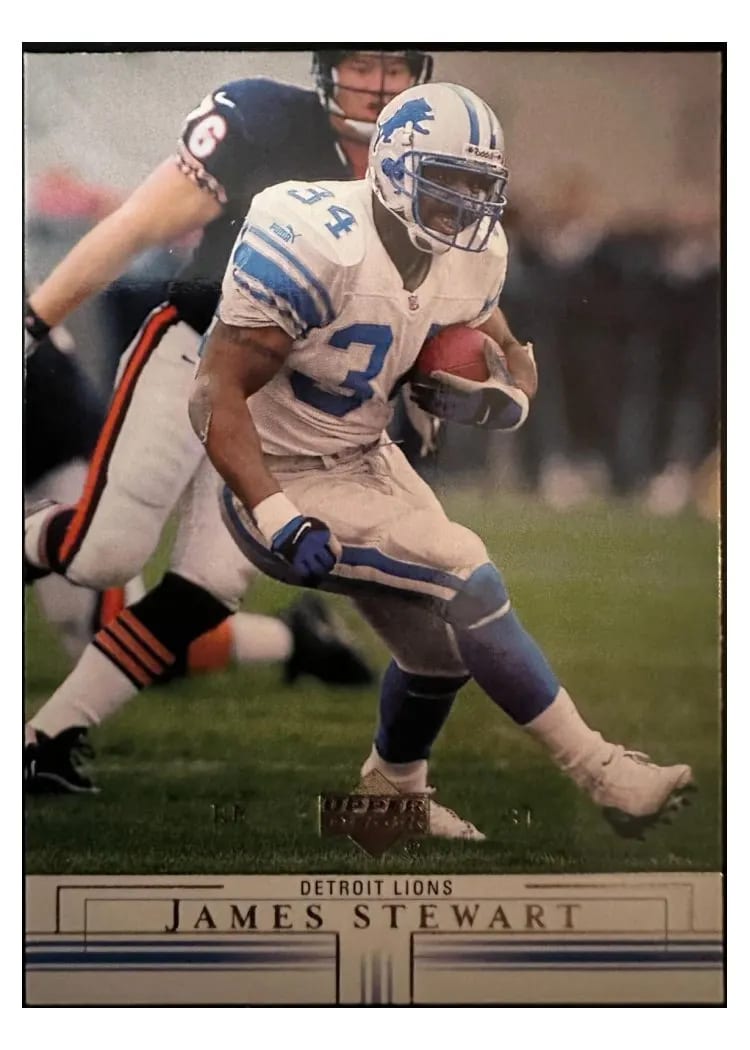 2001 Upper Deck James Stewart #61 card