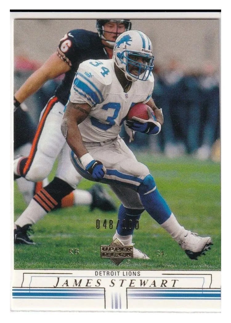 2001 Upper Deck James Stewart #61 card