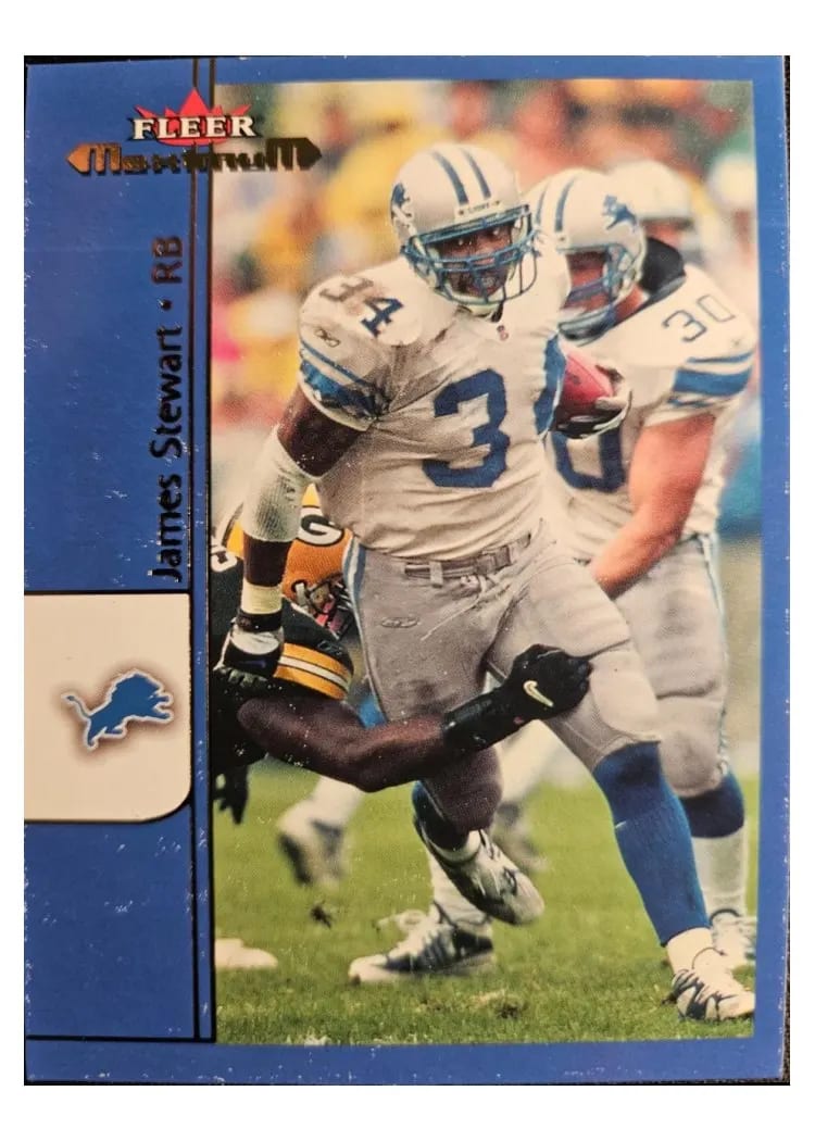 2002 Fleer Maximum James Stewart #65 card