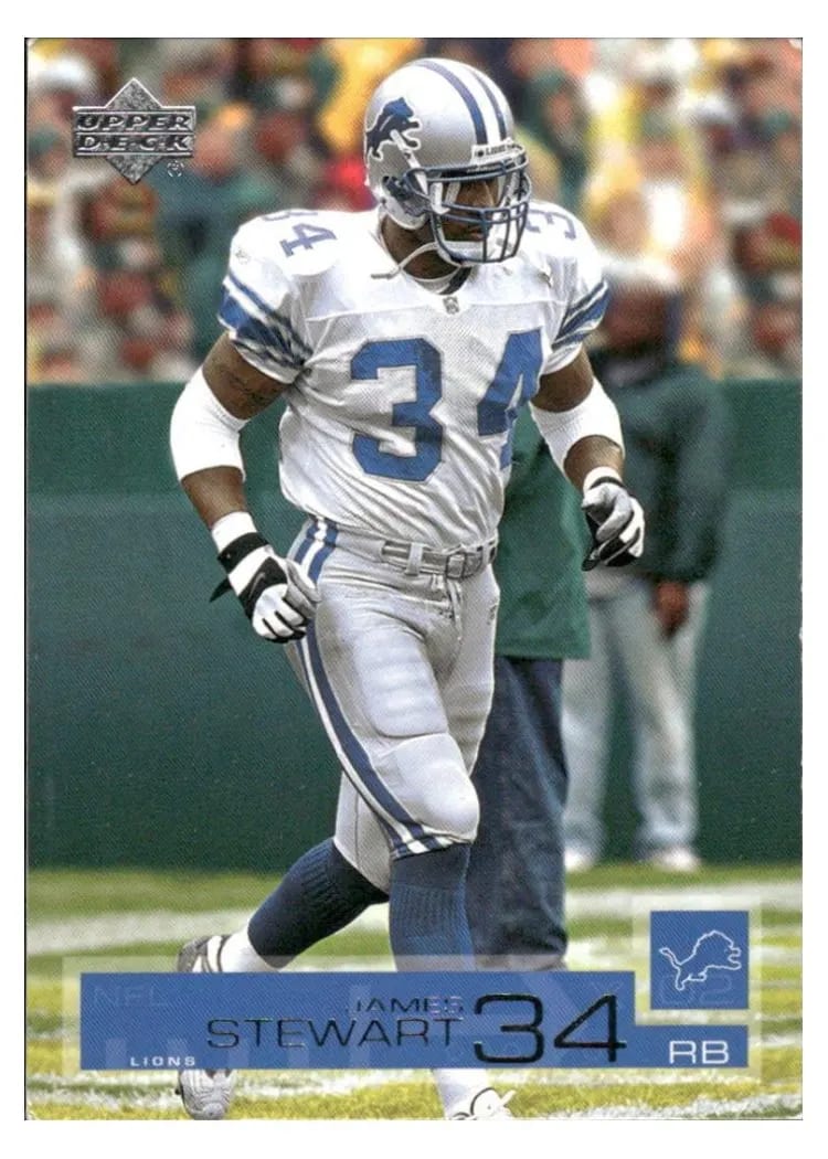 2002 Upper Deck James Stewart #59 card