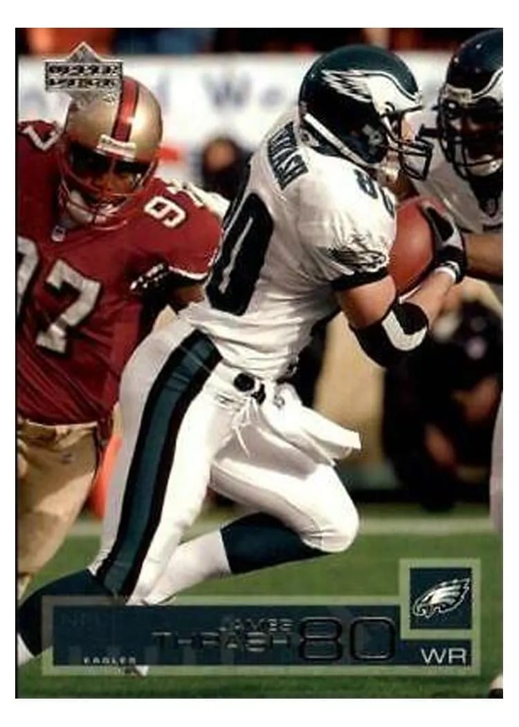 2002 Upper Deck James Thrash #130 card