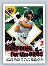 2024 Panini Prospect Edition Prepping for the Pros James Tibbs III #2 card