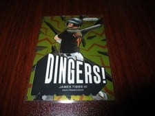 2025 Panini Prizm Dingers! James Tibbs III #25 card