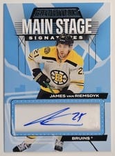 2023-24 Upper Deck Credentials Main Stage Signatures James van Riemsdyk #MS-JV card