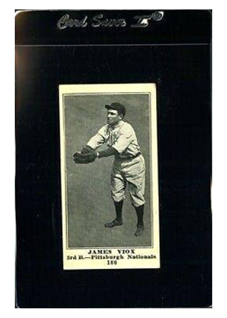 1916 M101 4 Sporting News James Viox #180 card
