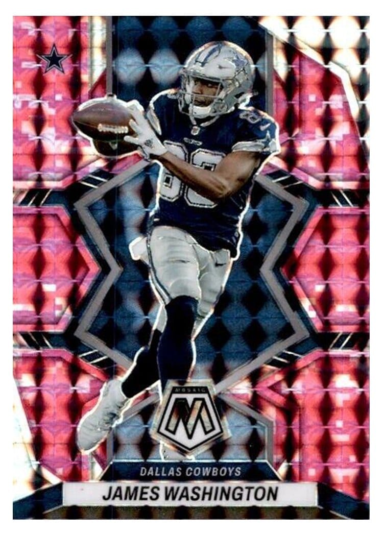 2022 Panini Mosaic Base Set James Washington #211 card