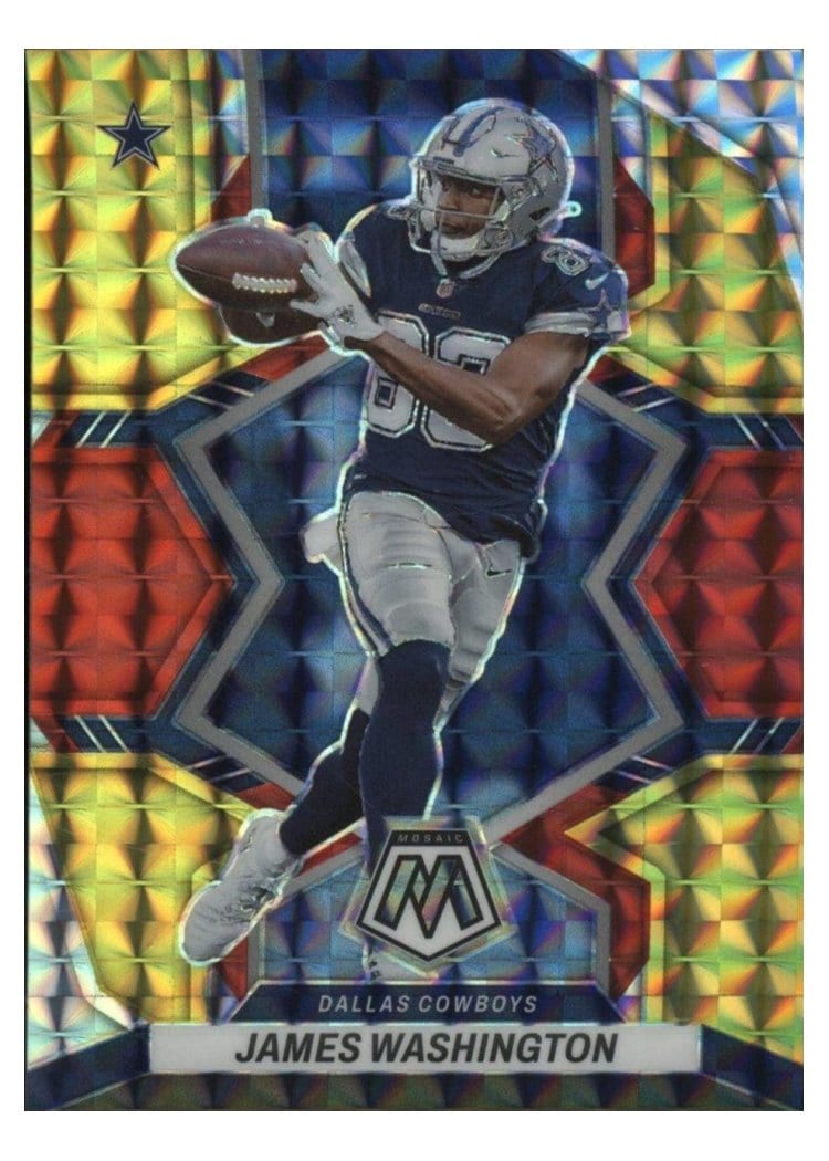 2022 Panini Mosaic Base Set James Washington #211 card