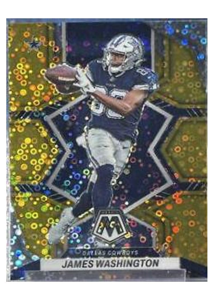 2022 Panini Mosaic Base Set James Washington No Huddle Gold #211