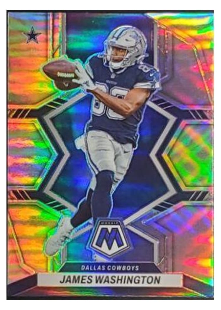 2022 Panini Mosaic Base Set James Washington Silver #211 card