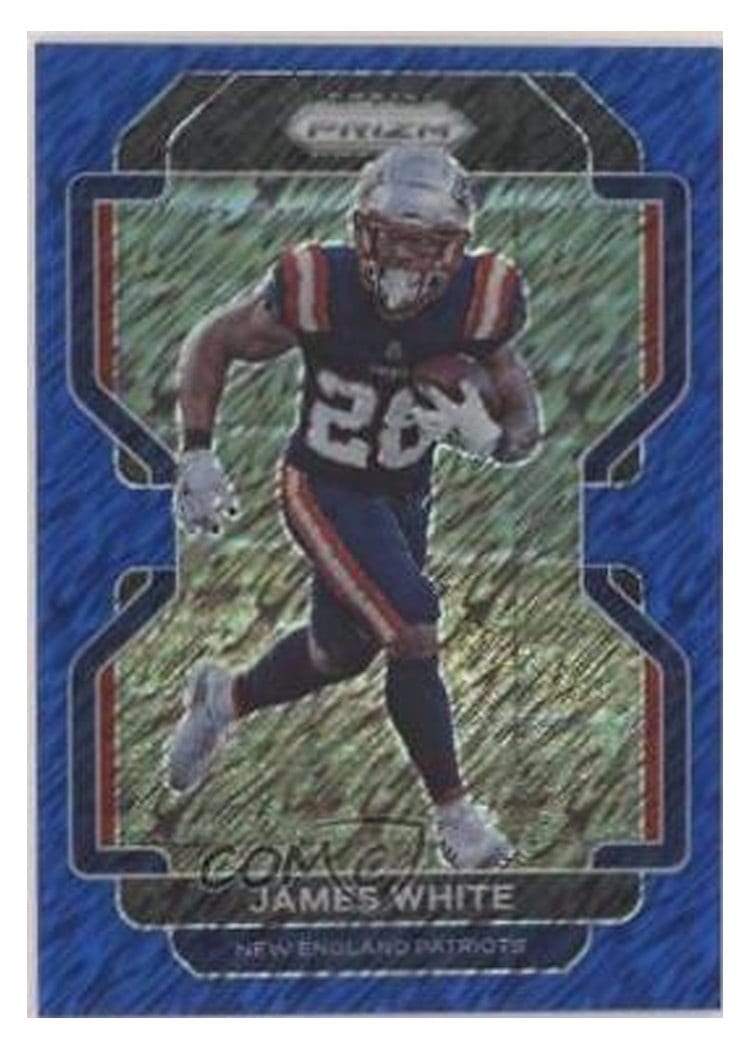 2021 Panini Prizm Base Set James White #98 card