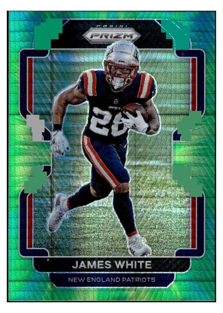 2021 Panini Prizm Base Set James White #98 card