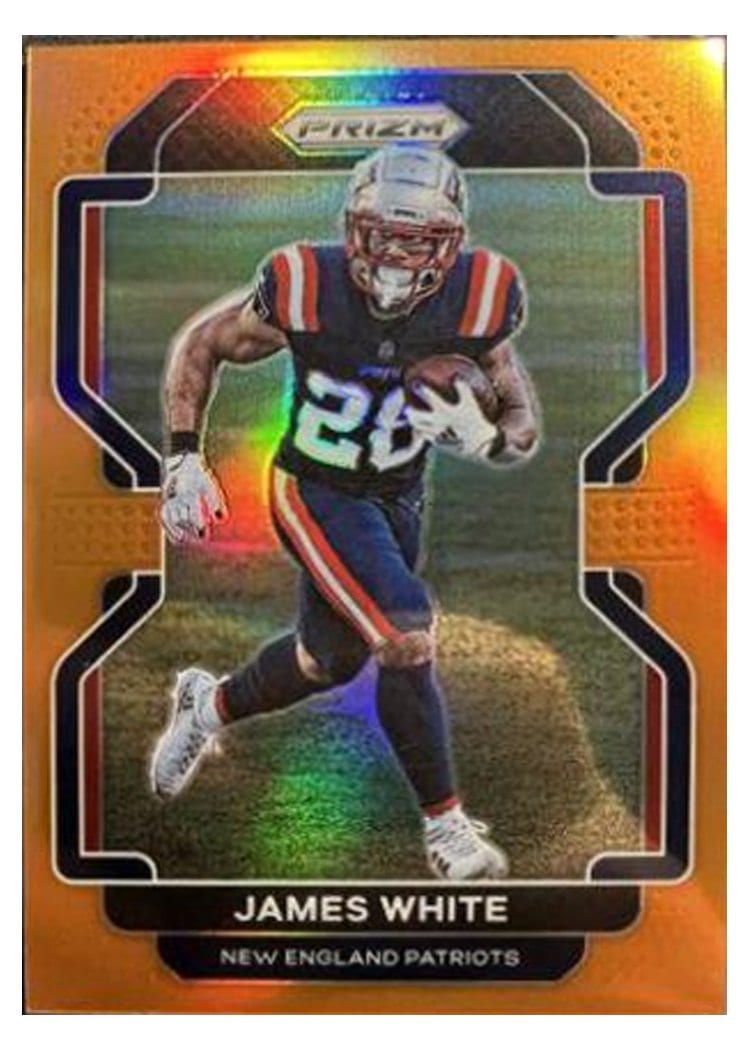 2021 Panini Prizm Base Set James White #98 card