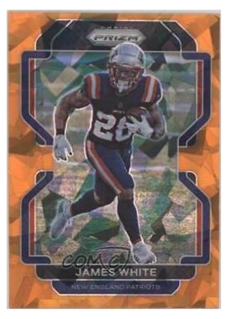 2021 Panini Prizm Base Set James White #98 card