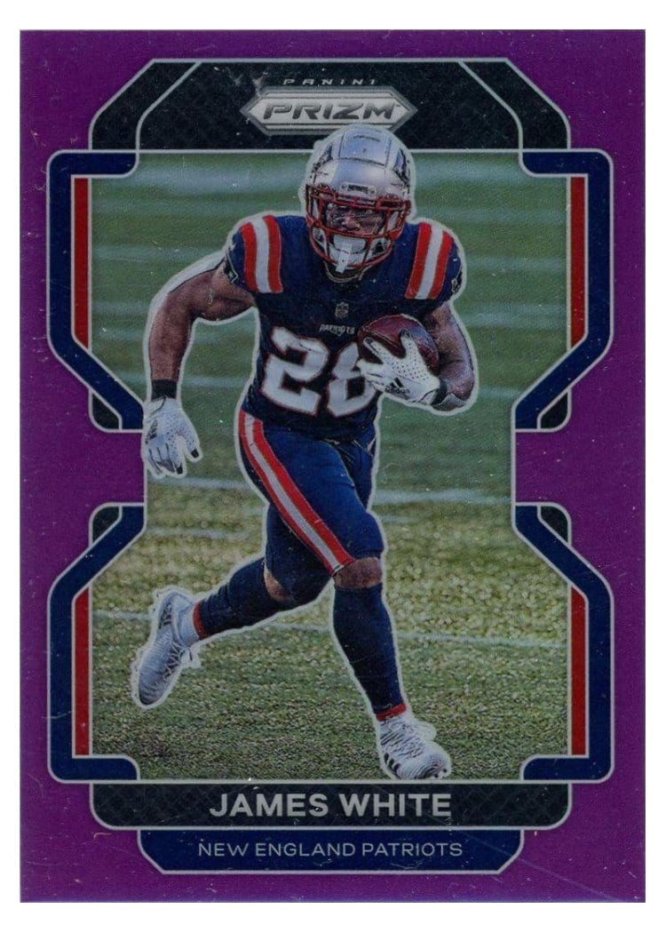 2021 Panini Prizm Base Set James White #98 card