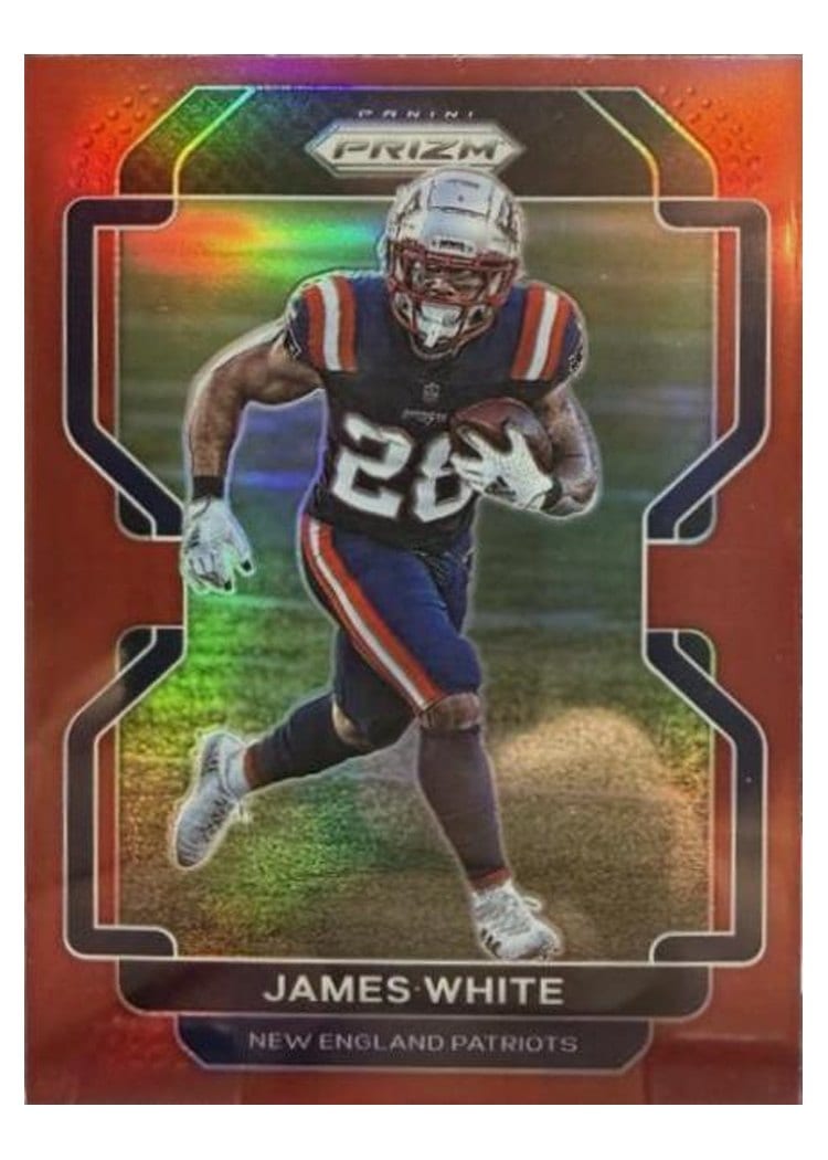 2021 Panini Prizm Base Set James White #98 card