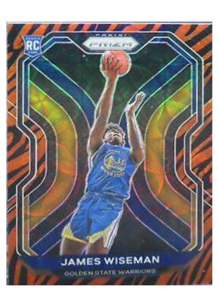 2020-21 Panini Prizm Base Set James Wiseman #268 card