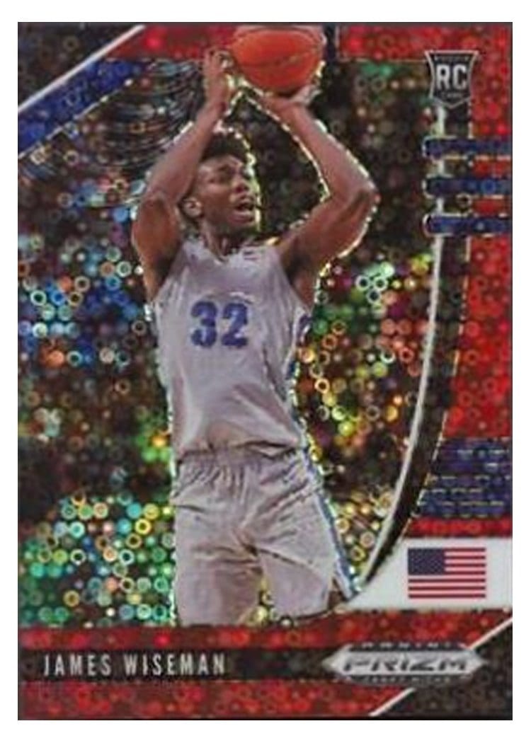 2020-21 Panini Prizm Base Set James Wiseman #268 card