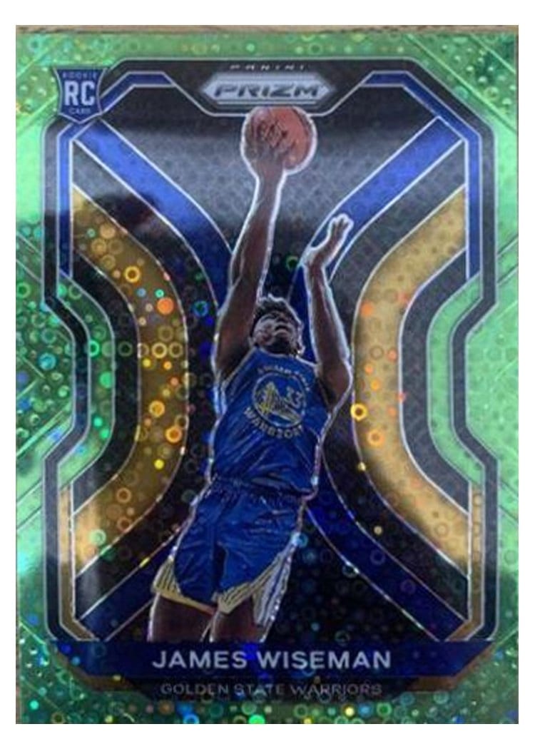 2020-21 Panini Prizm Base Set James Wiseman #268 card