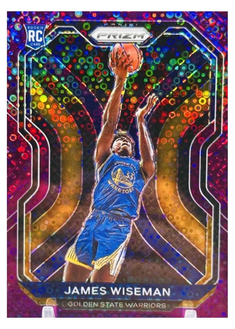 2020-21 Panini Prizm Base Set James Wiseman #268 card