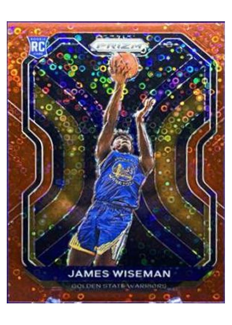 2020-21 Panini Prizm Base Set James Wiseman #268 card