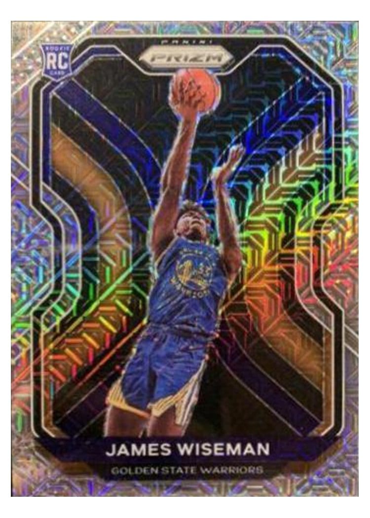 2020-21 Panini Prizm Base Set James Wiseman #268 card