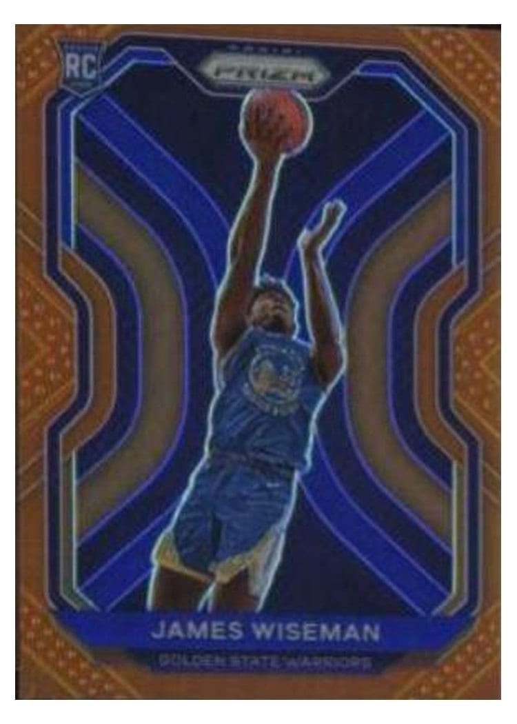 2020-21 Panini Prizm Base Set James Wiseman #268 card