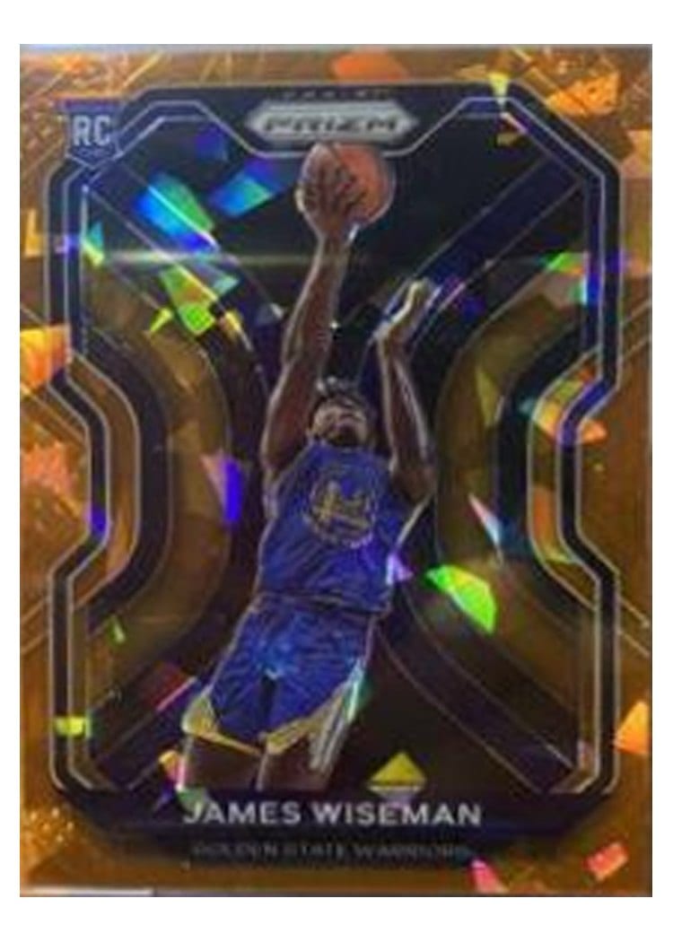 2020-21 Panini Prizm Base Set James Wiseman #268 card