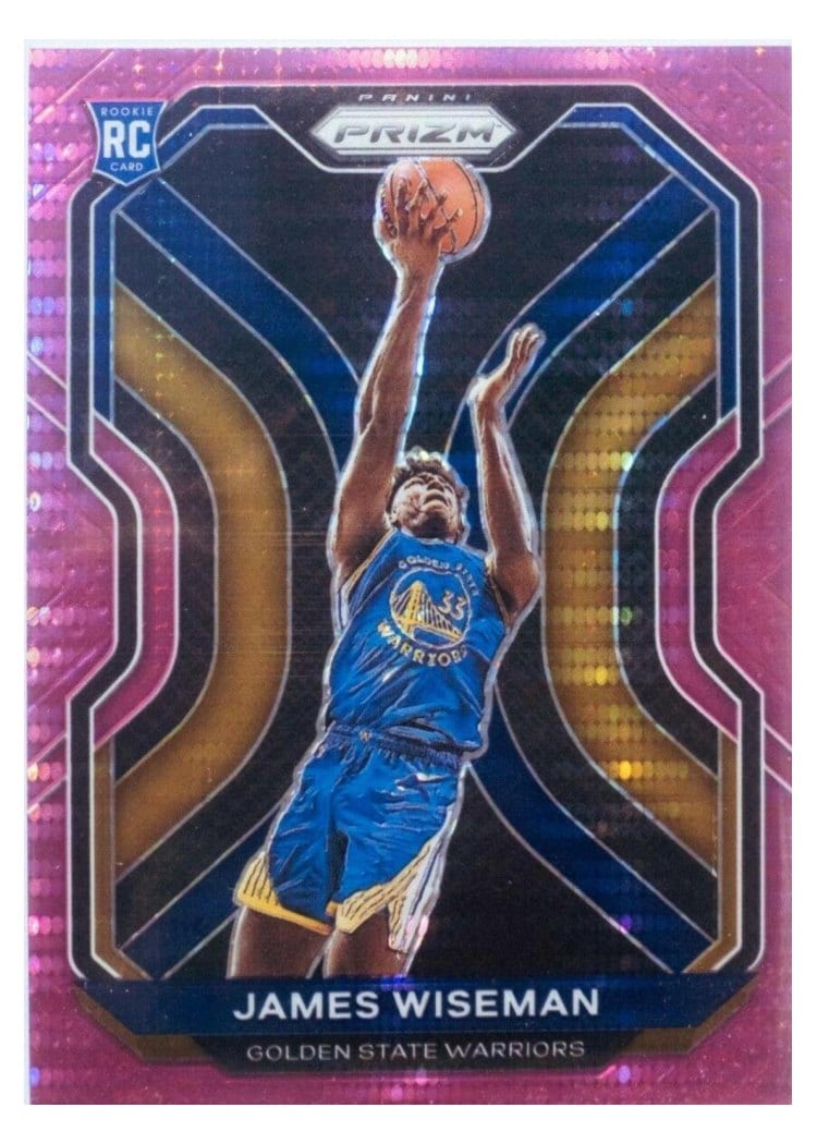 2020-21 Panini Prizm Base Set James Wiseman #268 card