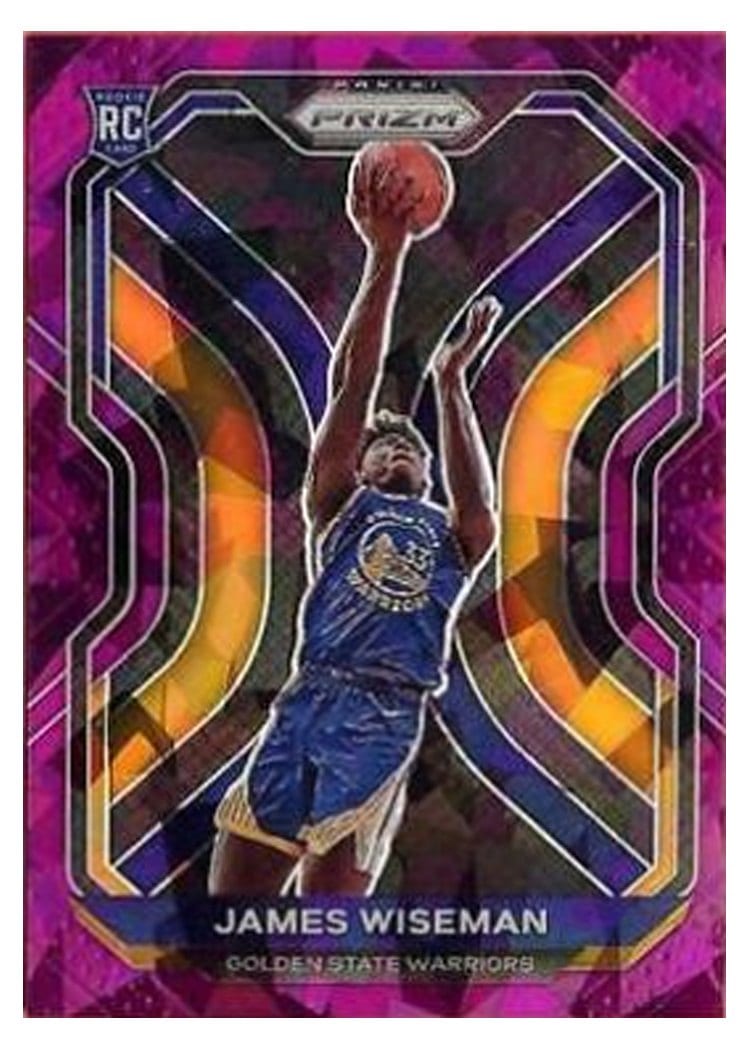 2020-21 Panini Prizm Base Set James Wiseman #268 card