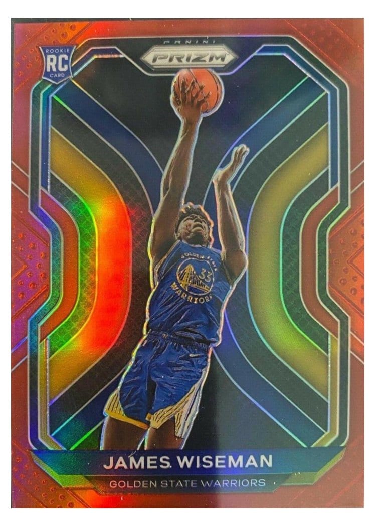 2020-21 Panini Prizm Base Set James Wiseman #268 card