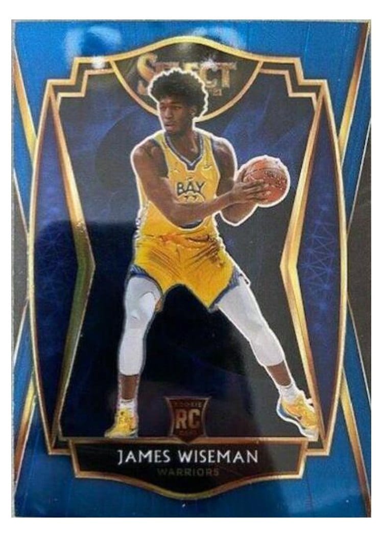 2020-21 Panini Select Base Set James Wiseman #184 card