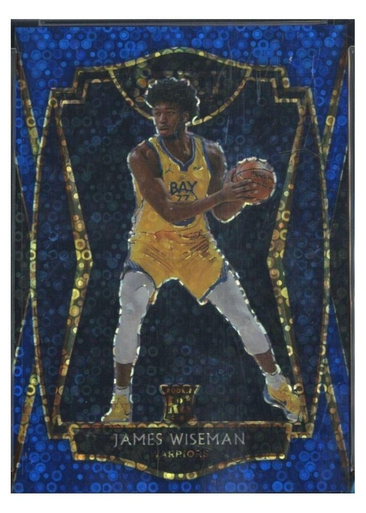 2020-21 Panini Select Base Set James Wiseman #184 card