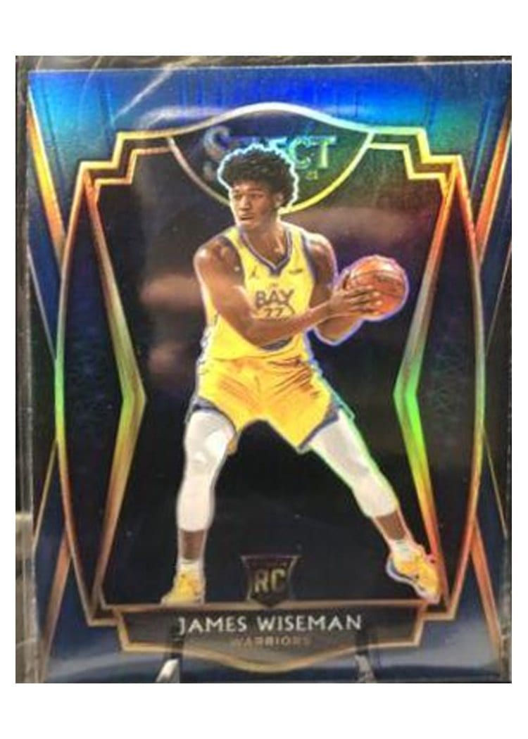 2020-21 Panini Select Base Set James Wiseman #184 card