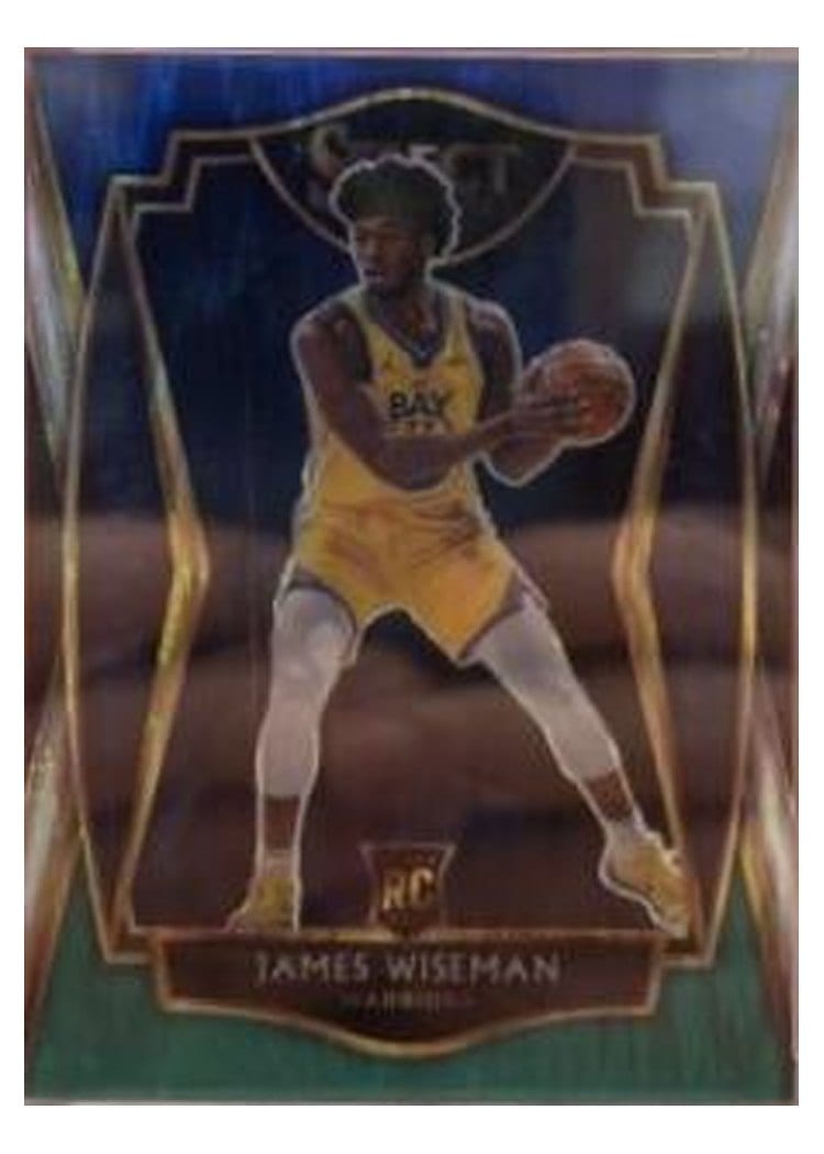 2020-21 Panini Select Base Set James Wiseman #184 card