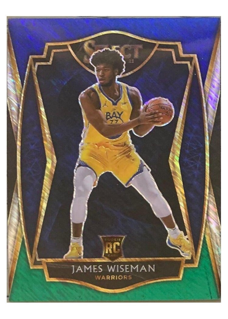 2020-21 Panini Select Base Set James Wiseman #184 card